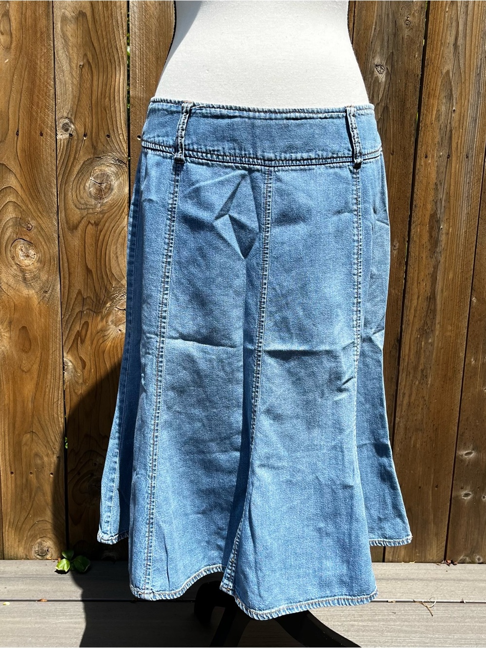 Westport Denim Y2K 100% Cotton Blue Skirt Accepting Offers! - Picture 1 of 6